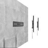 Gembird WM-86T-01 TV-vægbeslag (vippefunktion), 37”-86”, sort #7