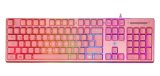 Deltaco Gaming PK75 RGB-tastatur, 105 taster, tysk layout, membrankontakt, USB #1