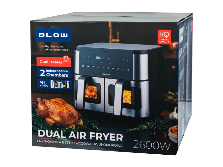 AIR FRYER fedtfri frituregryde BLOW 2500W 9L #13
