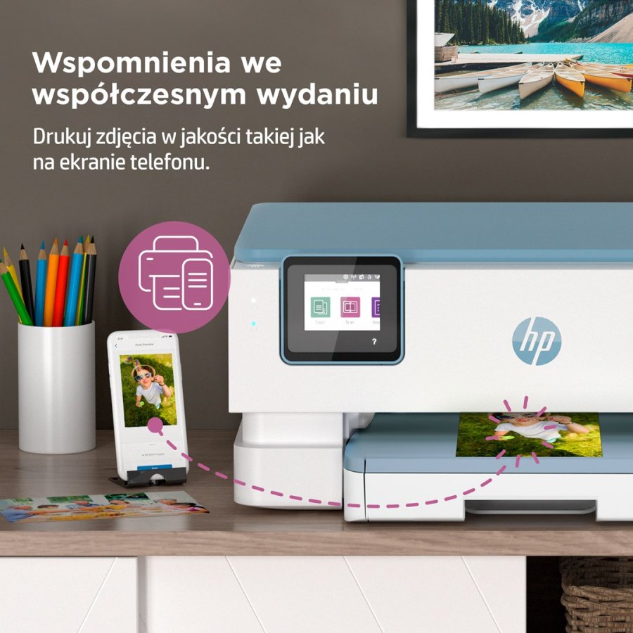 HP ENVY Inspire 7221e Trdlst All-in-One Farve Printer, Instant Ink; Fotoudskrivning #13