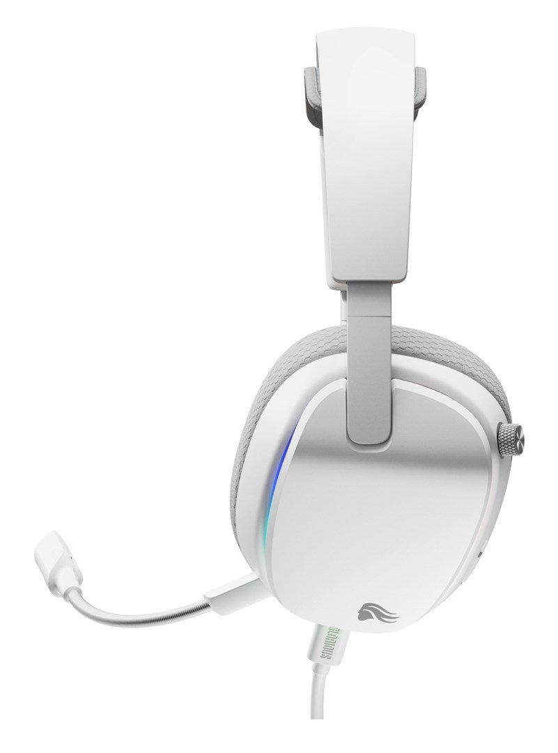 Glorious Gaming GHS Eternal RGB Headset Ledningsf�rt Spil USB Type-C Hvid #29