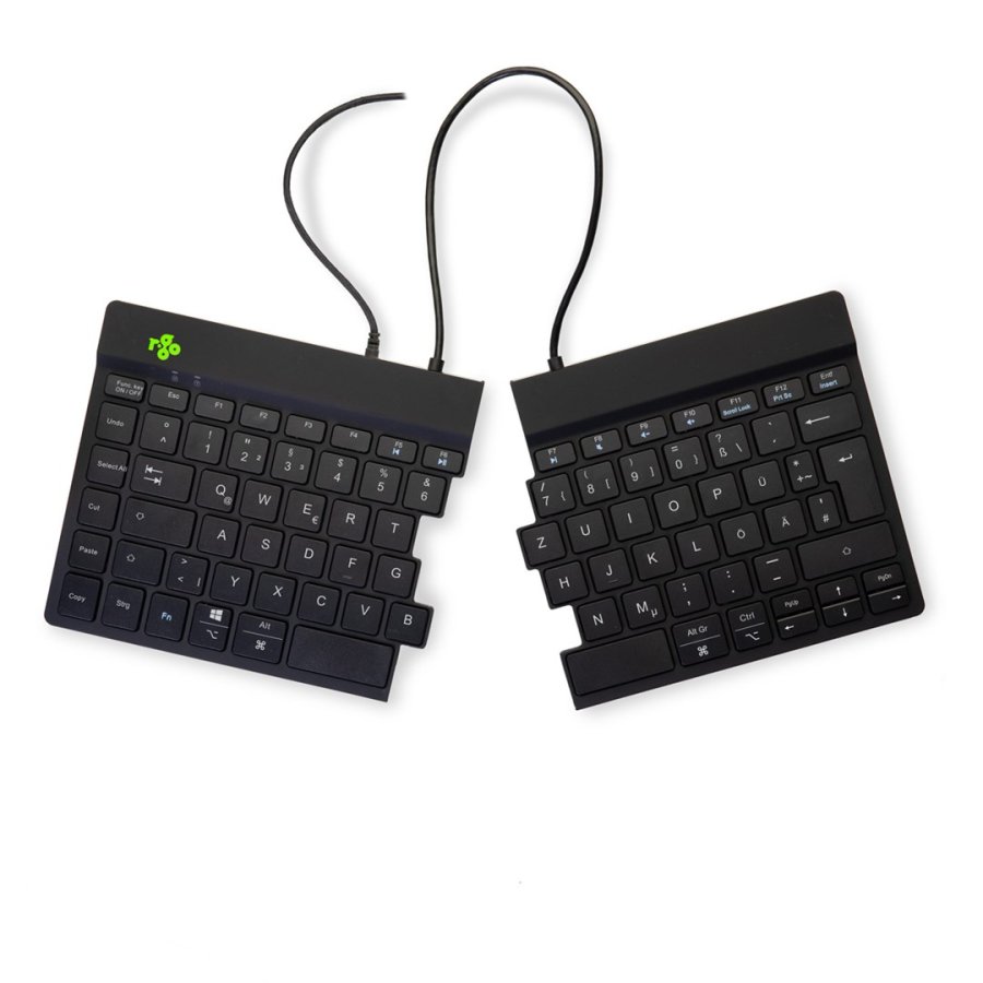 R-Go Tools Ergonomisch toetsenbord R-Go Split Break v2 met pauzesoftware, gesplitst toetsenbord, QWERTZ (DE), bedraad, zwart #4