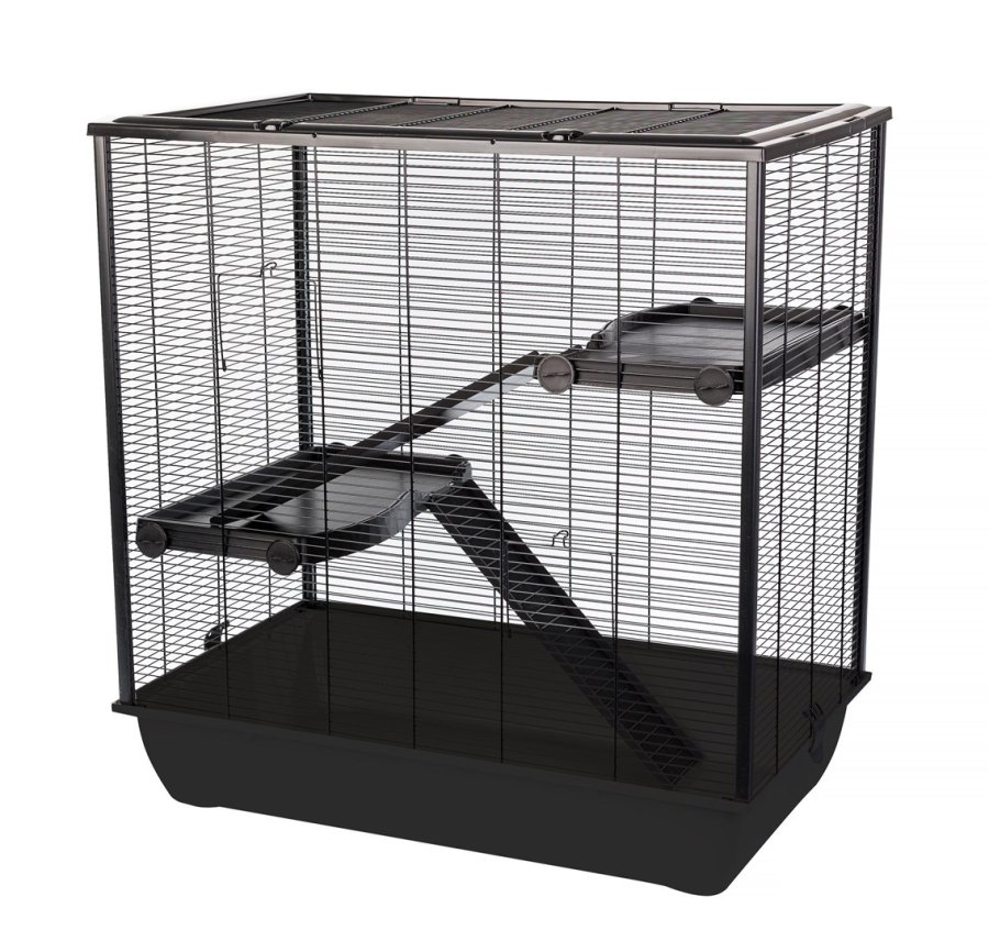 INTER-ZOO Frodo + Plastic Black - bur til en hamster #1