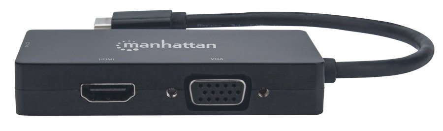 Manhattan 152983 USB grafisk adapter 3840 x 2160 pixel Sort #5