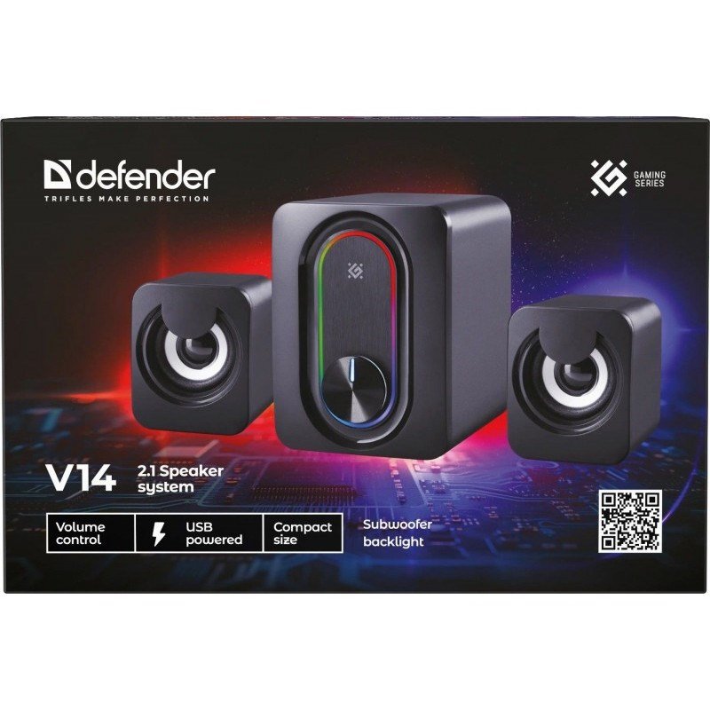 PC SPEAKERS DEFENDER V14 2.1 BLUETOOTH 11W USB #8