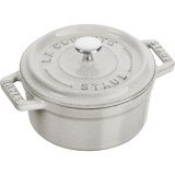 STAUB MINI COCOTTE Mini cast iron pot round 250 ml, truffle #4