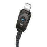Baseus Unbreakable USB A til iP-kabel 1 m 5V-2,4A Sort #4