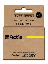 Actis KB-223Y blk (erstatning Brother LC223Y; Standard; 10 ml; gul) #1