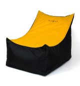 Puf GO GIFT Sort Orange Oxford tejido antidesgarros #1