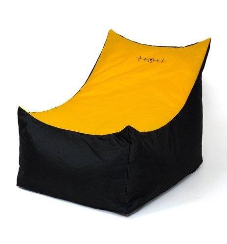 Puf GO GIFT Sort Orange Oxford tejido antidesgarros #1