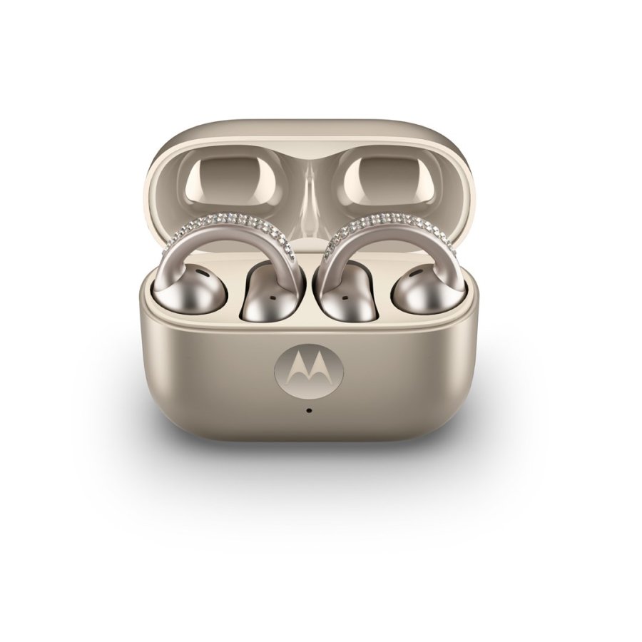 Motorola moto buds loop Headset Trdls re-clip-on Opkald/Musik/Sport/Hverdag Bluetooth Beige #1
