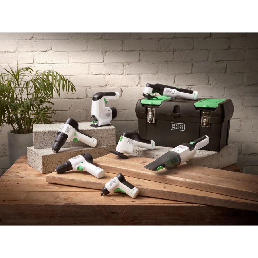 Black & Decker REVHV8C-QW h�ndholdt st�vsuger Sort, Hvid Posel�s #22