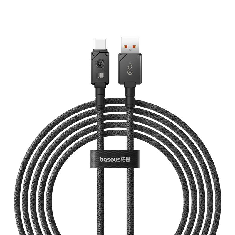 Baseus Unbreakable USB A til USB C-kabel 2 m 100 W Sort #1