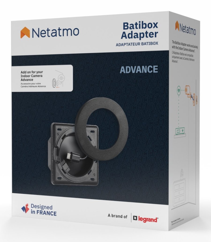 Netatmo NPC-BAT-B tilbehr til overvgningskamera Adapterring #1
