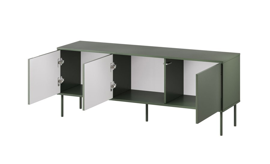 Cama RTV 3D TRESSE skab 150x40x55 mat grn #2