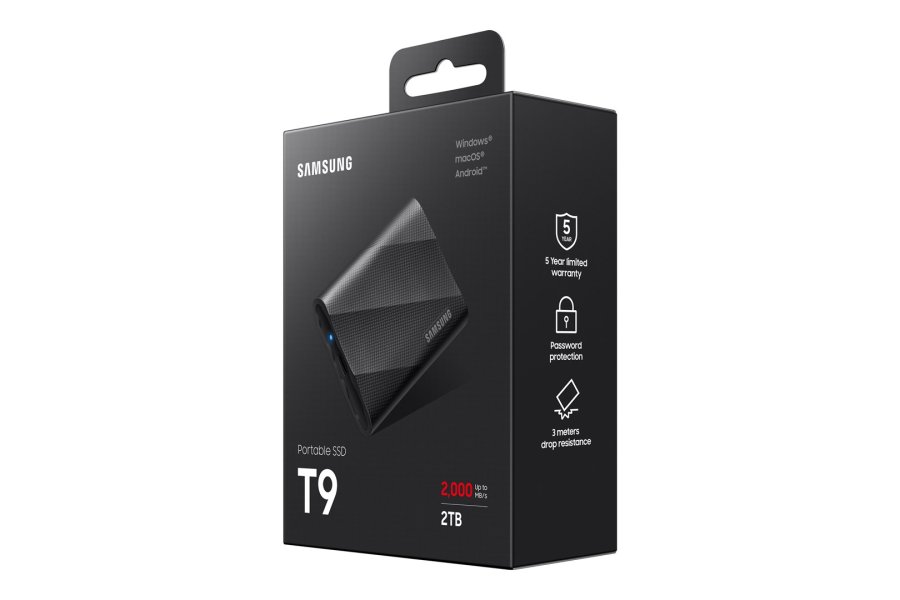 Samsung MU-PG2T0B 2 TB USB Type-C 3.2 Gen 2 (3.1 Gen 2) Sort #13