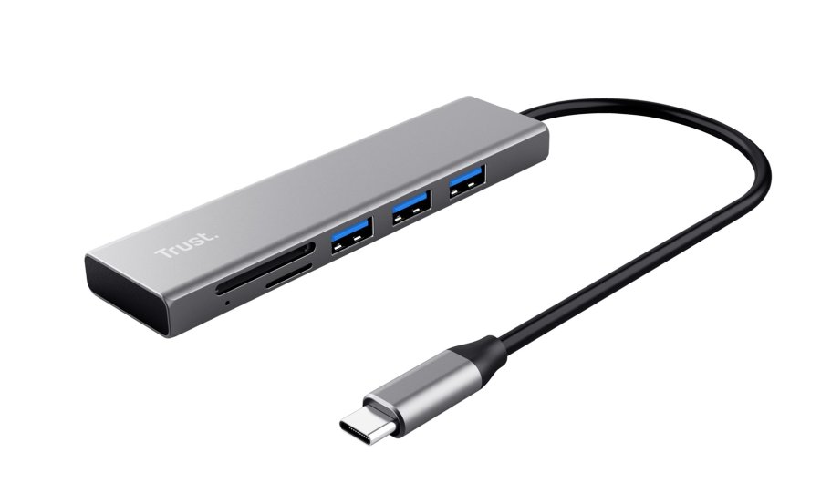 Trust Halyx USB 3.2 Gen 1 (3.1 Gen 1) Type-C 104 Mbit/s Aluminium #1
