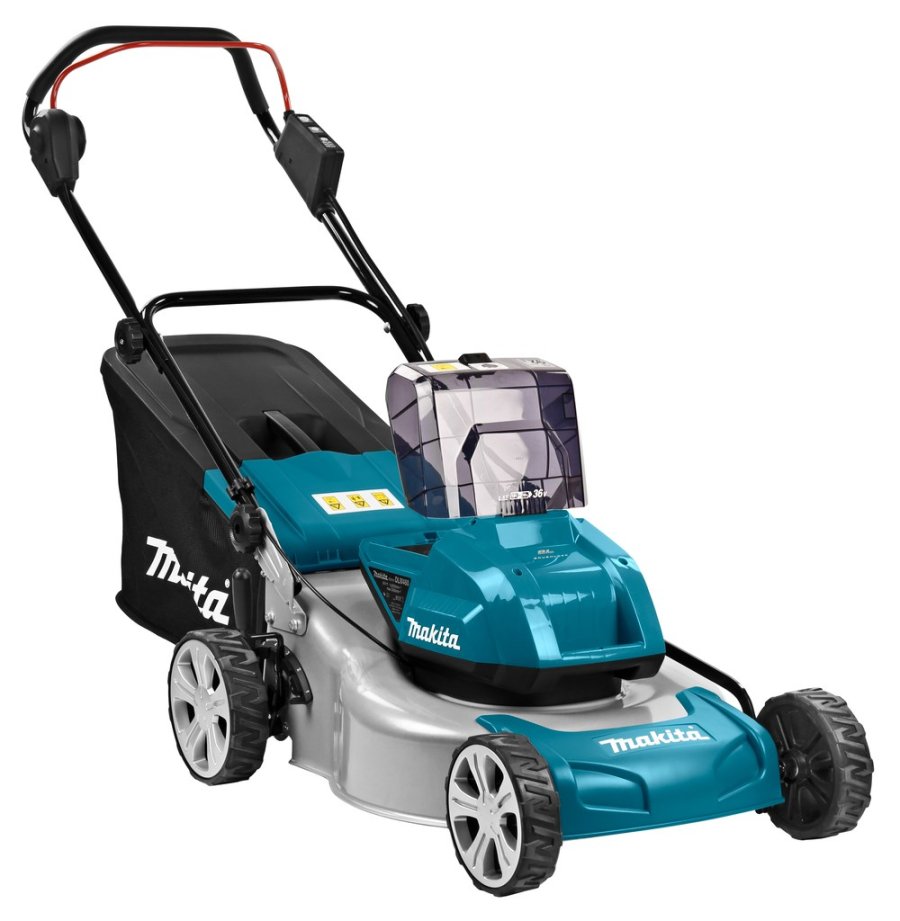 Makita DLM460PT2 plneklipper Manuel plneklipper Batteri Sort, Bl, Gr #1