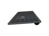 NATEC NKL-1830 tastatur Universel RF trdls + Bluetooth QWERTY Spansk Sort, Gr #5