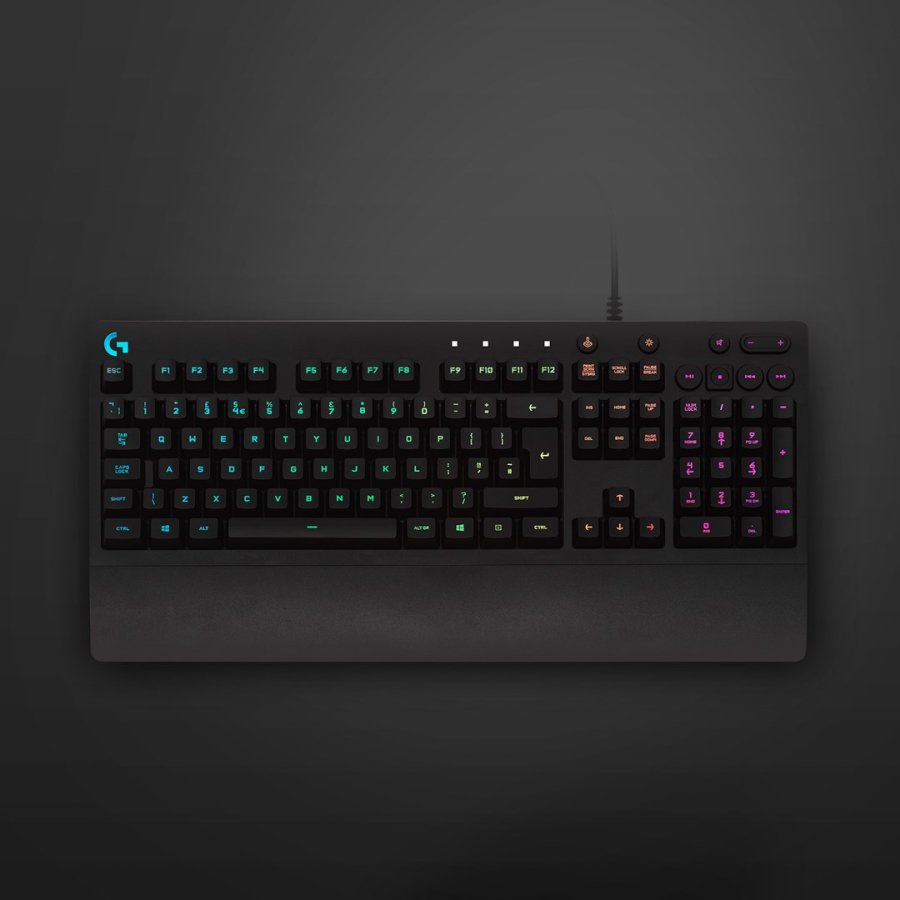Logitech G 920-008093 tastatur Spil USB QWERTY Engelsk Sort #6