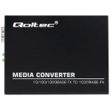 Qoltec 52295 Tovejs Ethernet-switch mediekonverter 1x RJ45 1x SFP| 1000 Mbps | 5V #15