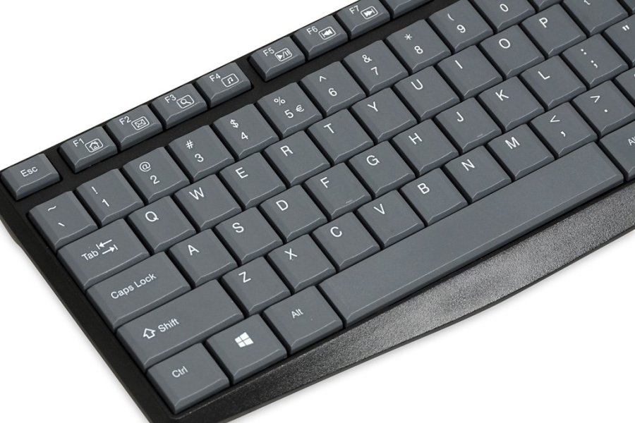 iBOX Eris USB-tastatur, gr og sort #7