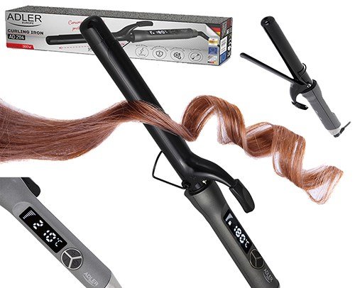 Adler AD 2114 hrstyler Krllejern Varm Gr 60 W 1,8 m #15
