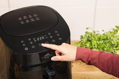 Eta Fritta Digi Dobbelt 7,2 L Enkeltst�ende 1800 W Varmluftsteger Sort #13