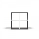 MALAX REOL 2X2 ANTRACIT/HVID #7