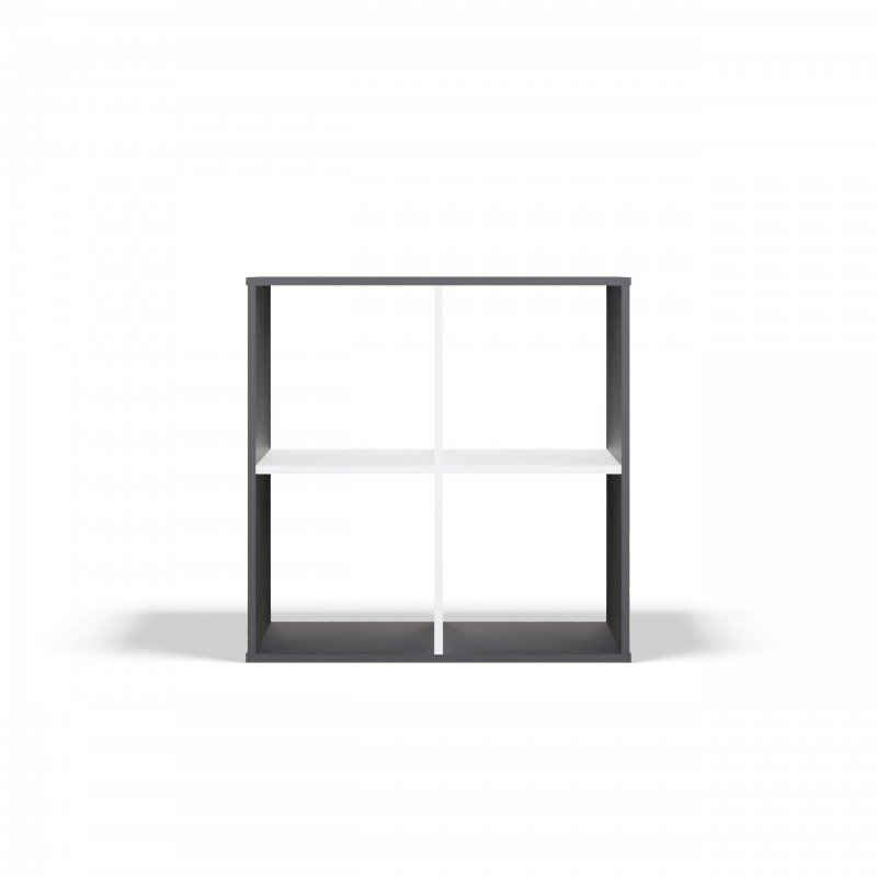 MALAX REOL 2X2 ANTRACIT/HVID #7