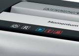 Rexel Momentum X410-SL papirmakulator Krydsmakulering Sort, Gr #5