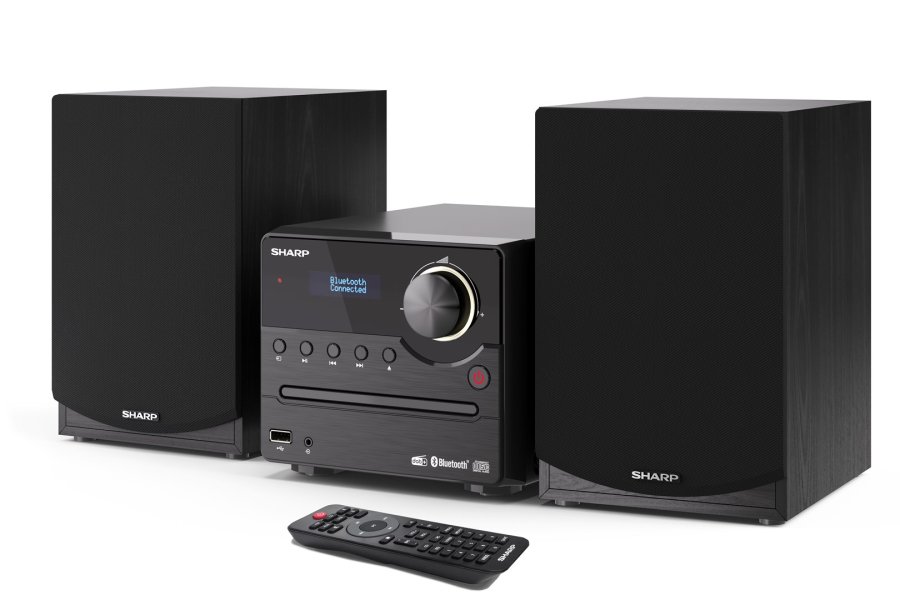 Sharp XL-B517D Home audio micro system 45 W Sort #3