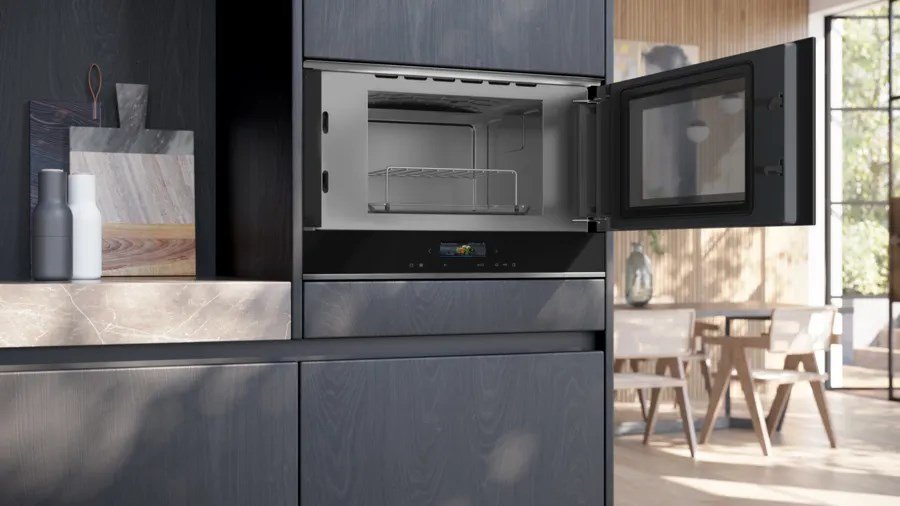 Siemens iQ700 BE732R1B1 mikroblgeovn Sort Kombination mikroovn Indbygget 21 L 900 W #3