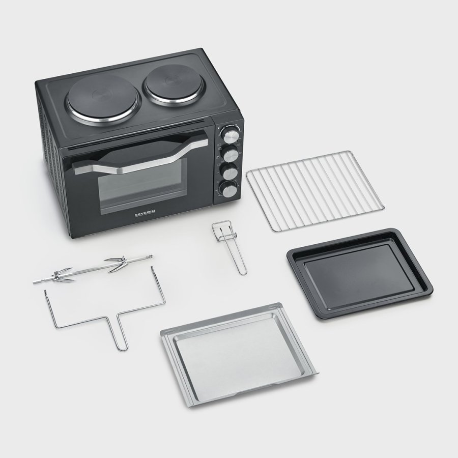 Severin TO 2074 toaster ovn 30 L 2500 W Sort Grill #18