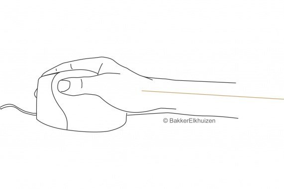 BakkerElkhuizen Evoluent4 mus Kontor H�jre h�nd Laser 2600 dpi #6
