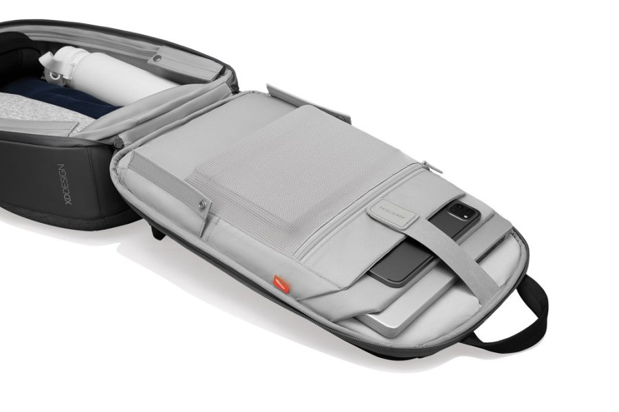 XD DESIGN ANTI-TYVERI RYGSK BOBBY EDGE GREY P/N: P706.2502 #6