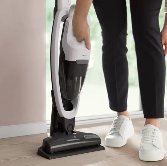 Electrolux ES31CB18SH stav stvsuger & elektrisk kost Stick vakuum Batteri Dry Posels 0,3 L Hvid #10