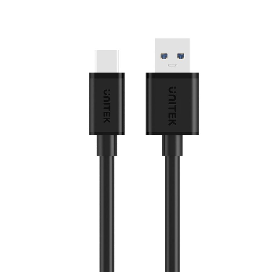 UNITEK Y-C474BK USB-kabel USB 3.2 Gen 1 (3.1 Gen 1) 1 m USB A USB C Sort #2