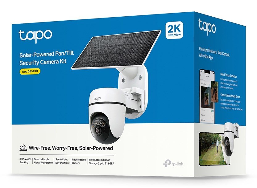 TP-Link Tapo C610 KIT P�re IP-sikkerhedskamera Udend�rs 2304 x 1296 pixel Loft/v�g/p�l #4