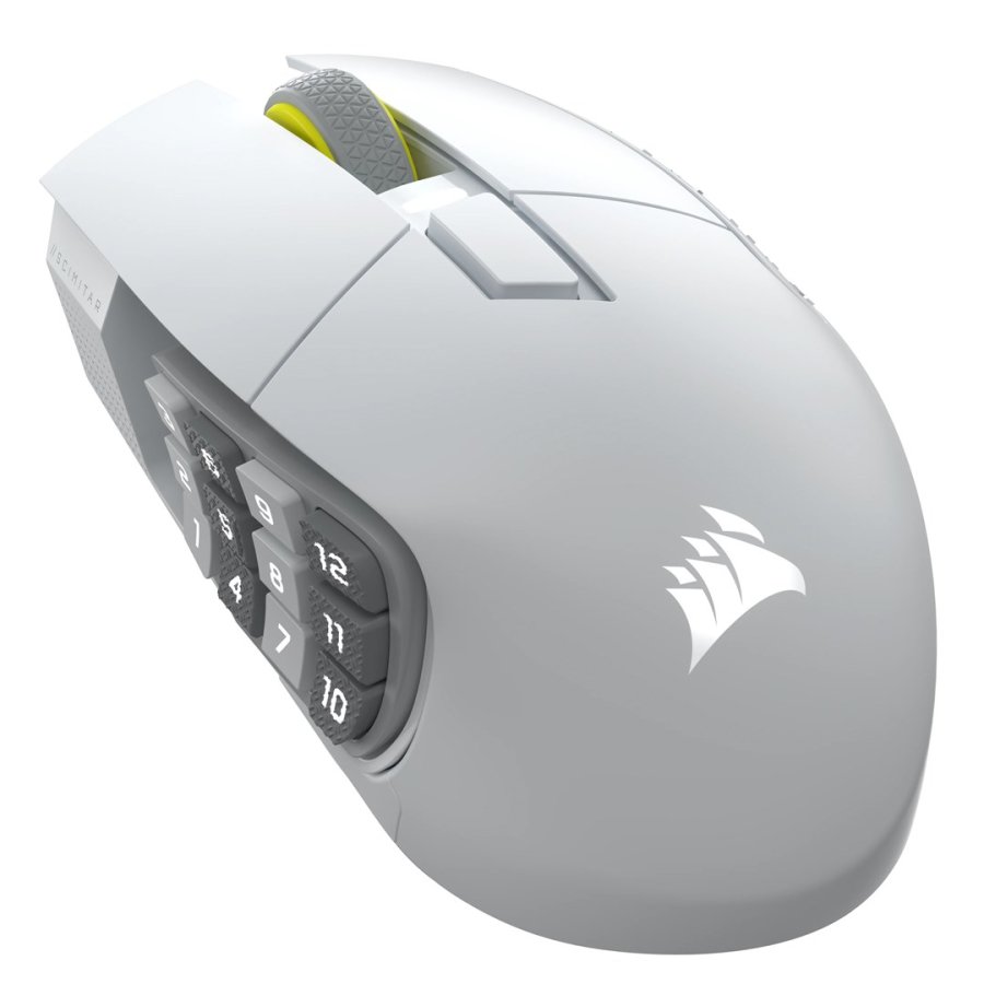 Corsair SCIMITAR ELITE WIRELESS SE mus Spil Hjre hnd RF trdls + Bluetooth Optisk 33000 dpi #1