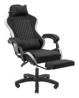 Mars Gaming MGC-X Fabric PC gamingstol Polstret s�de Sort, Hvid #7