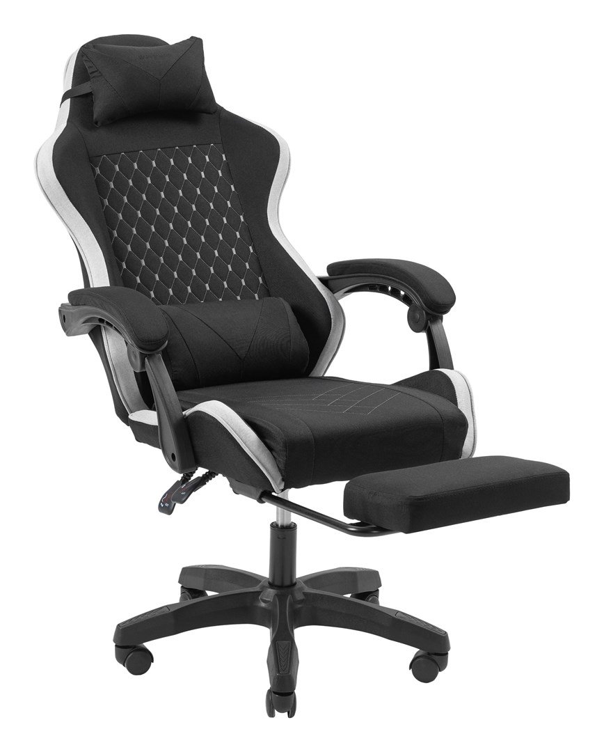 Mars Gaming MGC-X Fabric PC gamingstol Polstret s�de Sort, Hvid #7