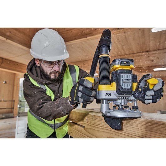 DeWALT DCW620H2-QW router og overfrser Sort, Gul 23000 rpm #25