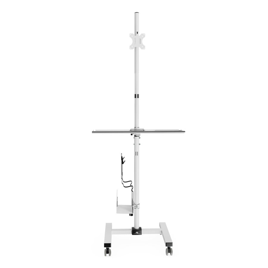 Maclean professional stand trolley, mobil computerarbejdsstation p hjul, max 17-32, max 20 kg, MC-793 #12