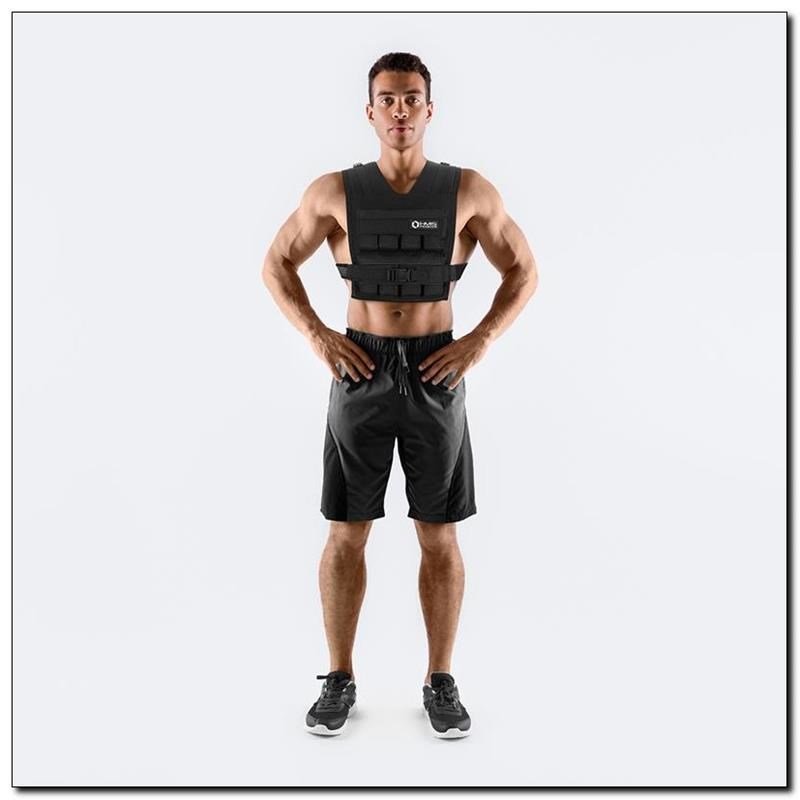 HMS Fitness KTO16 vgtvest Stl Sort #24
