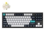 Keychron Q3 Max tastatur Spil USB + RF Wireless + Bluetooth QWERTY Sort, Bl�, M�rkebl�, Hvid #1
