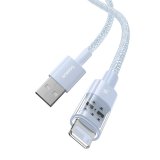 Baseus Gem USB til IP 2.4A hurtigopladningskabel 2 m Bl #2