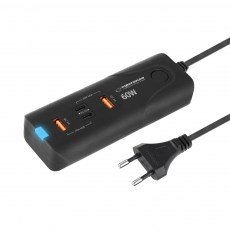 Esperanza EZC109 oplader til mobil enhed Universel Sort Vekselstrm Hurtig opladning Indendrs #1