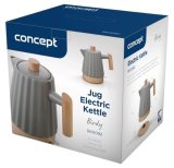 Concept RK0092 Keramisk elkedel 1,5 l Mrkegr #15