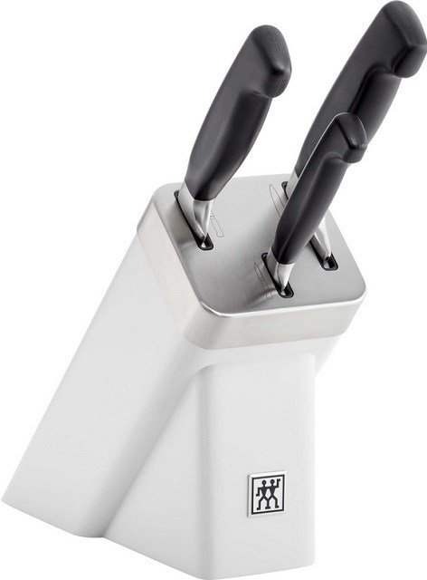 S�T MED 3 KNIVE I SELVSLIBENDE BLOK ZWILLING FOUR STAR 35135-400-0 #1